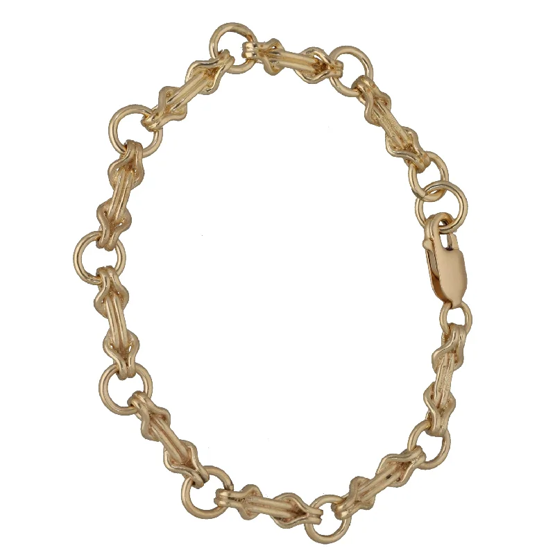 Ladies bracelets chain design classics-Ladies bracelets chain design classics-9ct Gold Alternative Bracelet