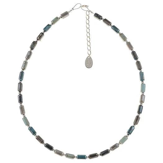 Ladies necklaces pastel tone styles-Carrie Elspeth Raincloud Ceramics Full Necklace