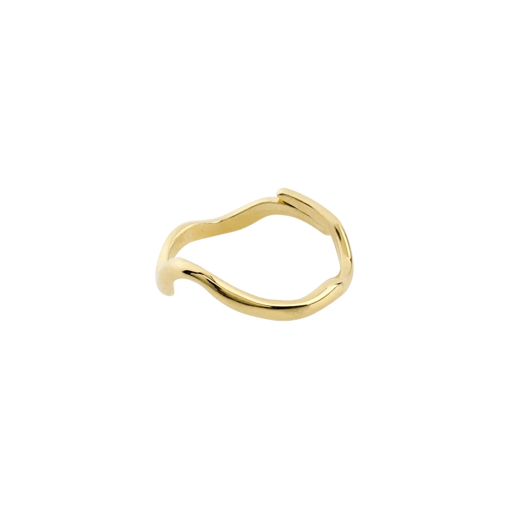 Ladies rings multi-tier styles-Alberte Gold Plated Ring