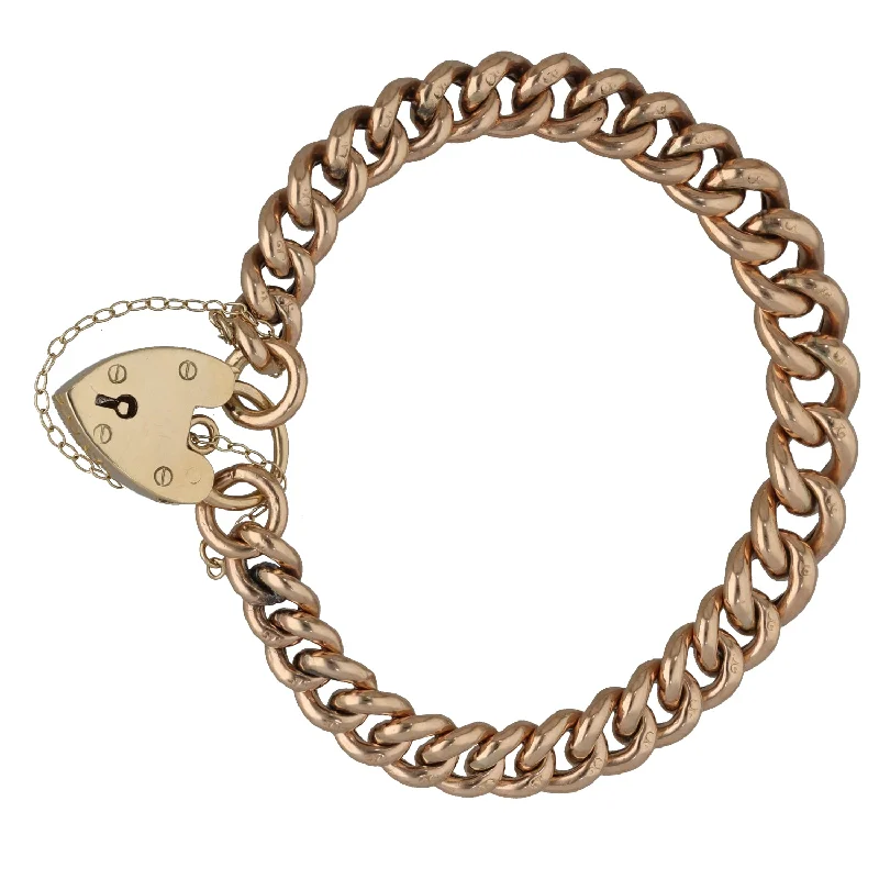 Ladies bracelets contemporary classic designs-Ladies bracelets contemporary classic designs-9ct Gold Curb Bracelet