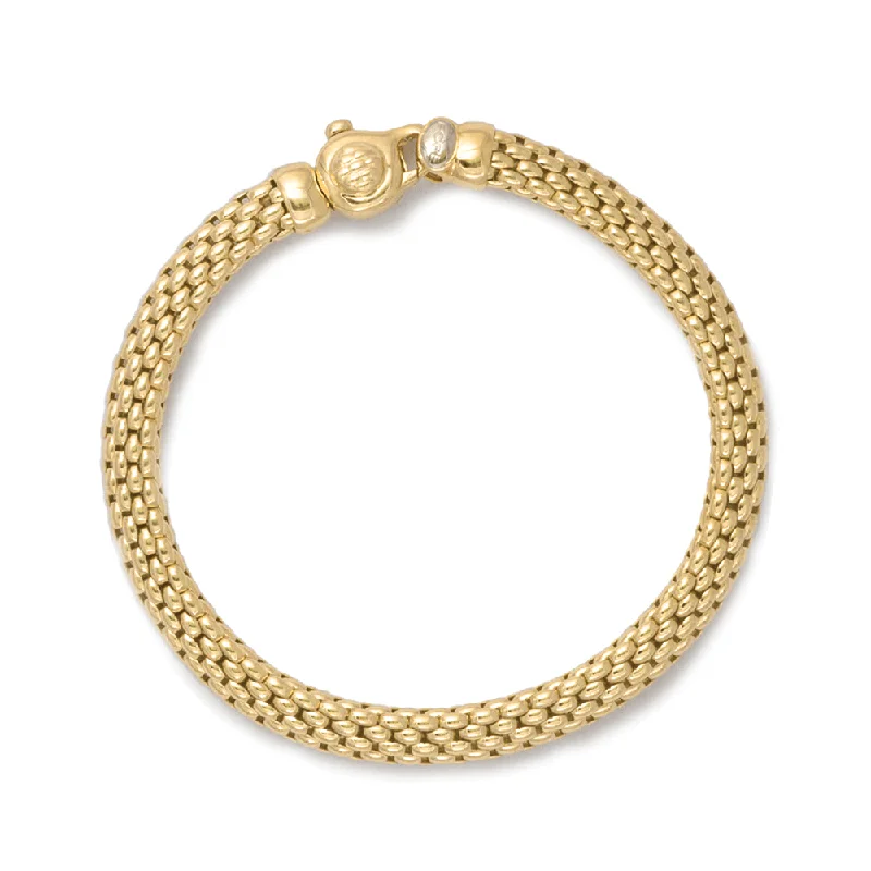 Ladies bracelets knot symbol designs-Ladies bracelets knot symbol designs-Vendome 18ct Yellow Gold Bracelet