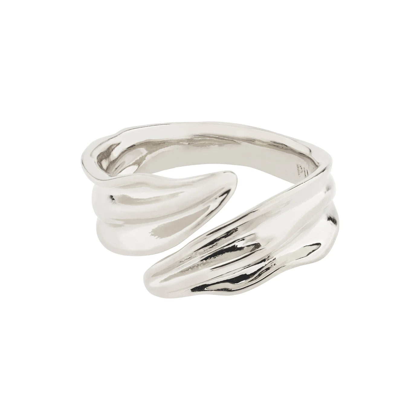 Ladies rings Celtic knot designs-Elissa Silver Plated Ring