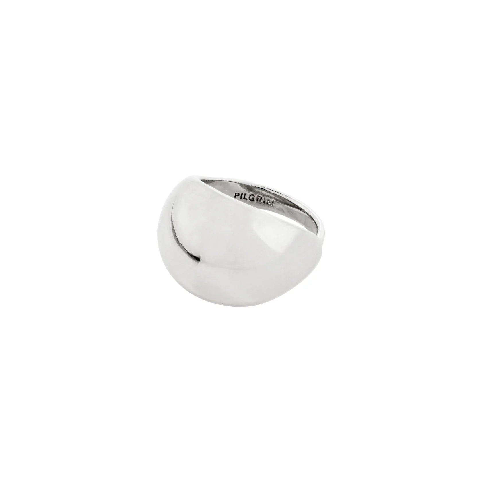 Ladies rings high shine designs-Alexane Silver Plated Ring