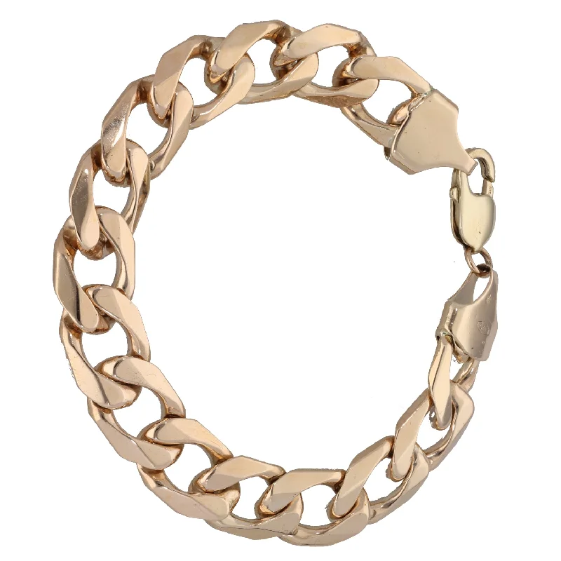 Ladies bracelets generational gift picks-Ladies bracelets generational gift picks-9ct Gold Curb Bracelet