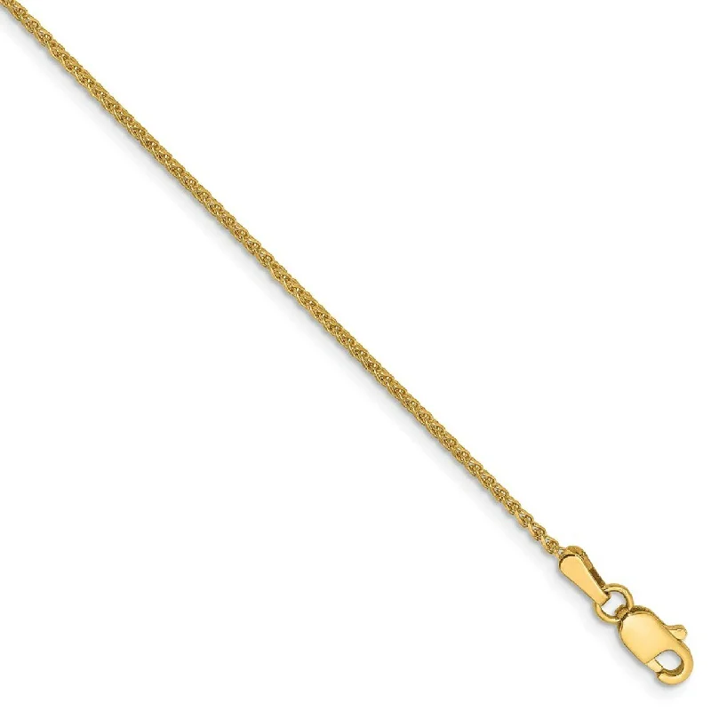 Spiga Wheat Anklet Bracelet (14K)