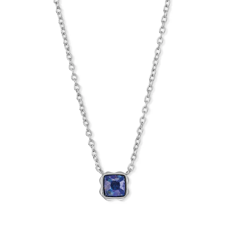 Ladies necklaces multi-strand designs-Coeur De Lion September Birthstone Lapis Lazuli Necklace